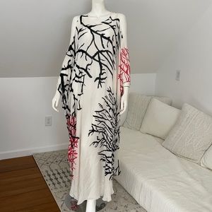 Ala von Auersperg Kaftan One Size Coral